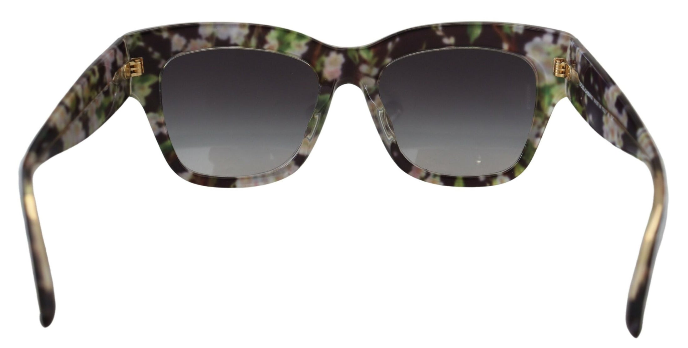 Dolce & Gabbana Elegante schwarze Sonnenbrille mit Farbverlauf