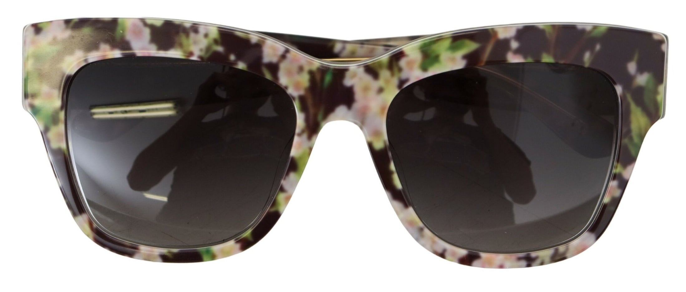 Dolce & Gabbana Elegante schwarze Sonnenbrille mit Farbverlauf