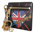 Load image into Gallery viewer, Dolce & Gabbana Elegant leather coin purse with key ring
