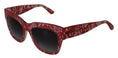 Load image into Gallery viewer, Dolce & Gabbana Elegant red sunglasses with lace decoration
