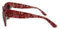 Load image into Gallery viewer, Dolce & Gabbana Elegant red sunglasses with lace decoration
