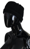 Load image into Gallery viewer, Dolce & Gabbana Elegant black virgin wool hat
