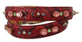 Load image into Gallery viewer, Dolce & Gabbana Elegant red python leather bag strap
