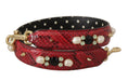 Load image into Gallery viewer, Dolce & Gabbana Elegant shoulder strap made of red python leather
