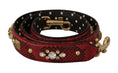 Load image into Gallery viewer, Dolce & Gabbana Red Python Leather Shoulder Bag Strap
