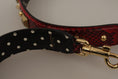 Load image into Gallery viewer, Dolce & Gabbana Red Python Leather Shoulder Bag Strap
