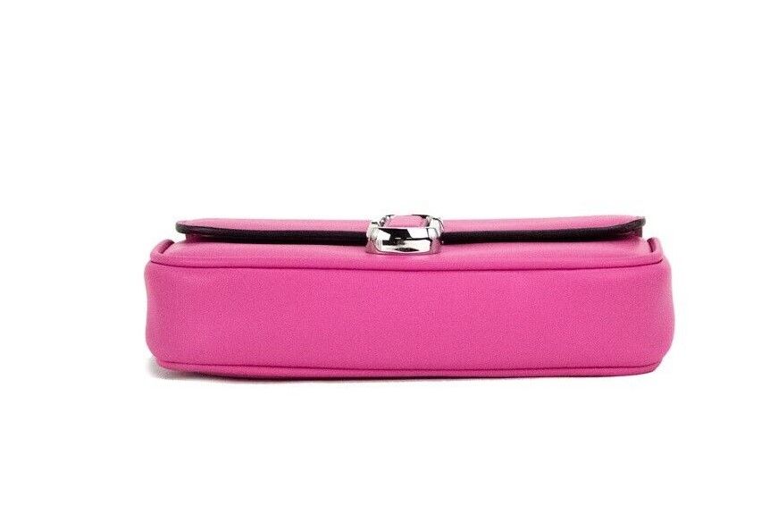 Marc Jacobs The J Marc Mini Umhängetasche Magenta Glattleder Cabrio Tasche