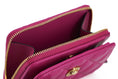 Load image into Gallery viewer, Versace Elegant quilted leather wallet in purple
