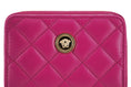 Load image into Gallery viewer, Versace Elegant quilted leather wallet in purple
