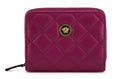 Load image into Gallery viewer, Versace Elegant quilted leather wallet in purple
