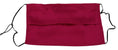 Load image into Gallery viewer, Dolce & Gabbana Elegant maroon silk face mask with pleats
